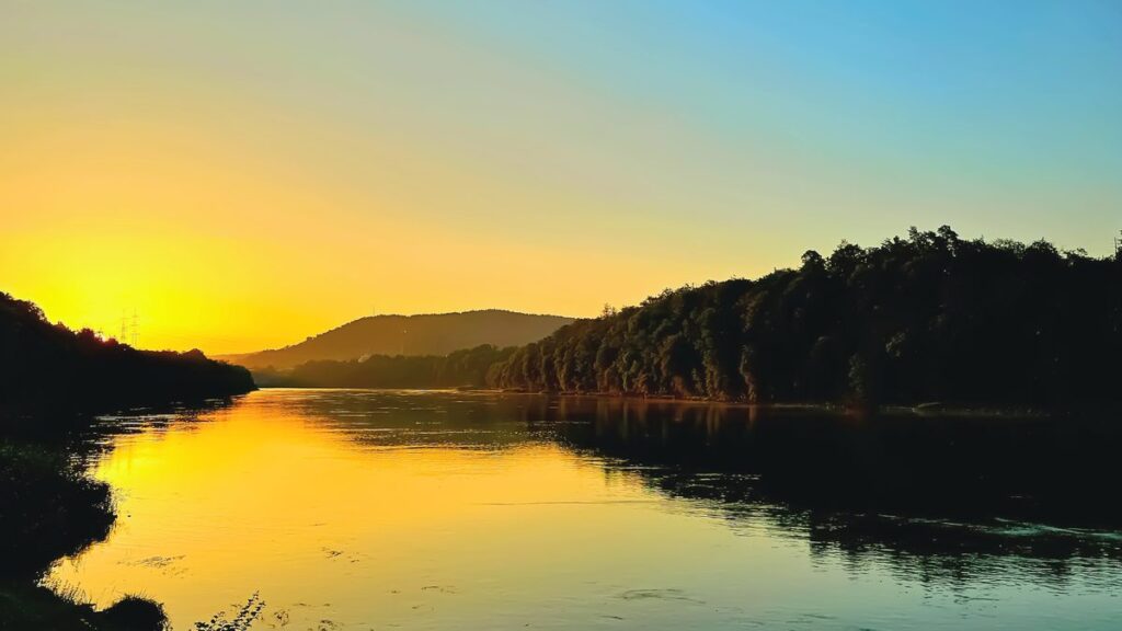 Sonnenuntergang am Hochrhein, Fotografie von Hochrhein.moments